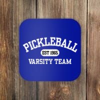 Pickleball Varsity Team Pickleball Player Varsity Classic Gift Coaster