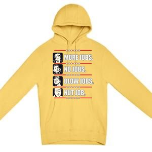 Presidents Vote Trump Anti Biden Obama Clinton Funny Choice Premium Pullover Hoodie