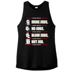 Presidents Vote Trump Anti Biden Obama Clinton Funny Choice Ladies PosiCharge Tri-Blend Wicking Tank