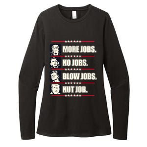 Presidents Vote Trump Anti Biden Obama Clinton Funny Choice Womens CVC Long Sleeve Shirt