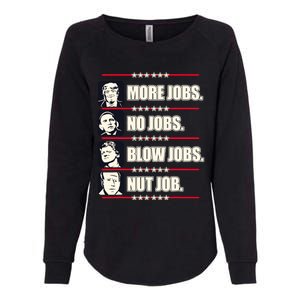 Presidents Vote Trump Anti Biden Obama Clinton Funny Choice Womens California Wash Sweatshirt