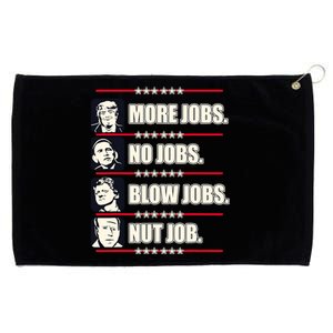 Presidents Vote Trump Anti Biden Obama Clinton Funny Choice Grommeted Golf Towel