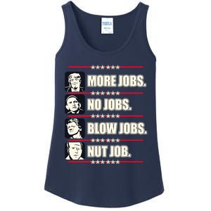 Presidents Vote Trump Anti Biden Obama Clinton Funny Choice Ladies Essential Tank