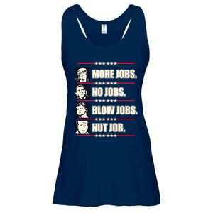 Presidents Vote Trump Anti Biden Obama Clinton Funny Choice Ladies Essential Flowy Tank