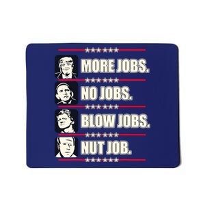 Presidents Vote Trump Anti Biden Obama Clinton Funny Choice Mousepad