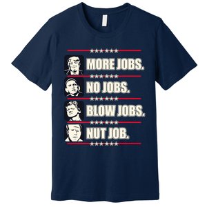 Presidents Vote Trump Anti Biden Obama Clinton Funny Choice Premium T-Shirt