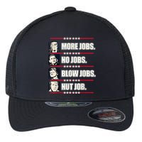 Presidents Vote Trump Anti Biden Obama Clinton Funny Choice Flexfit Unipanel Trucker Cap