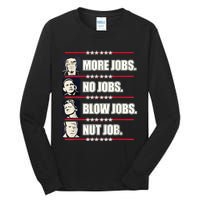 Presidents Vote Trump Anti Biden Obama Clinton Funny Choice Tall Long Sleeve T-Shirt