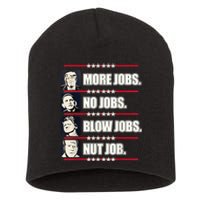 Presidents Vote Trump Anti Biden Obama Clinton Funny Choice Short Acrylic Beanie