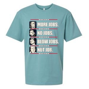 Presidents Vote Trump Anti Biden Obama Clinton Funny Choice Sueded Cloud Jersey T-Shirt