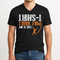 Pole Vaulting This Is My Pole Vault V-Neck T-Shirt