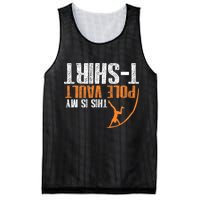 Pole Vaulting This Is My Pole Vault Mesh Reversible Basketball Jersey Tank