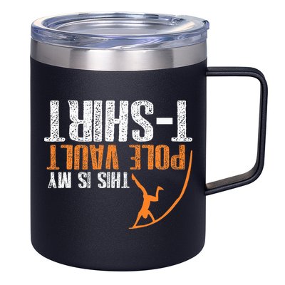 Pole Vaulting This Is My Pole Vault 12oz Stainless Steel Coffee Mug