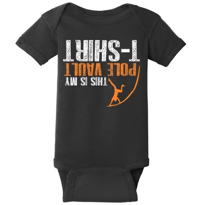 Pole Vaulting This Is My Pole Vault Baby Bodysuit