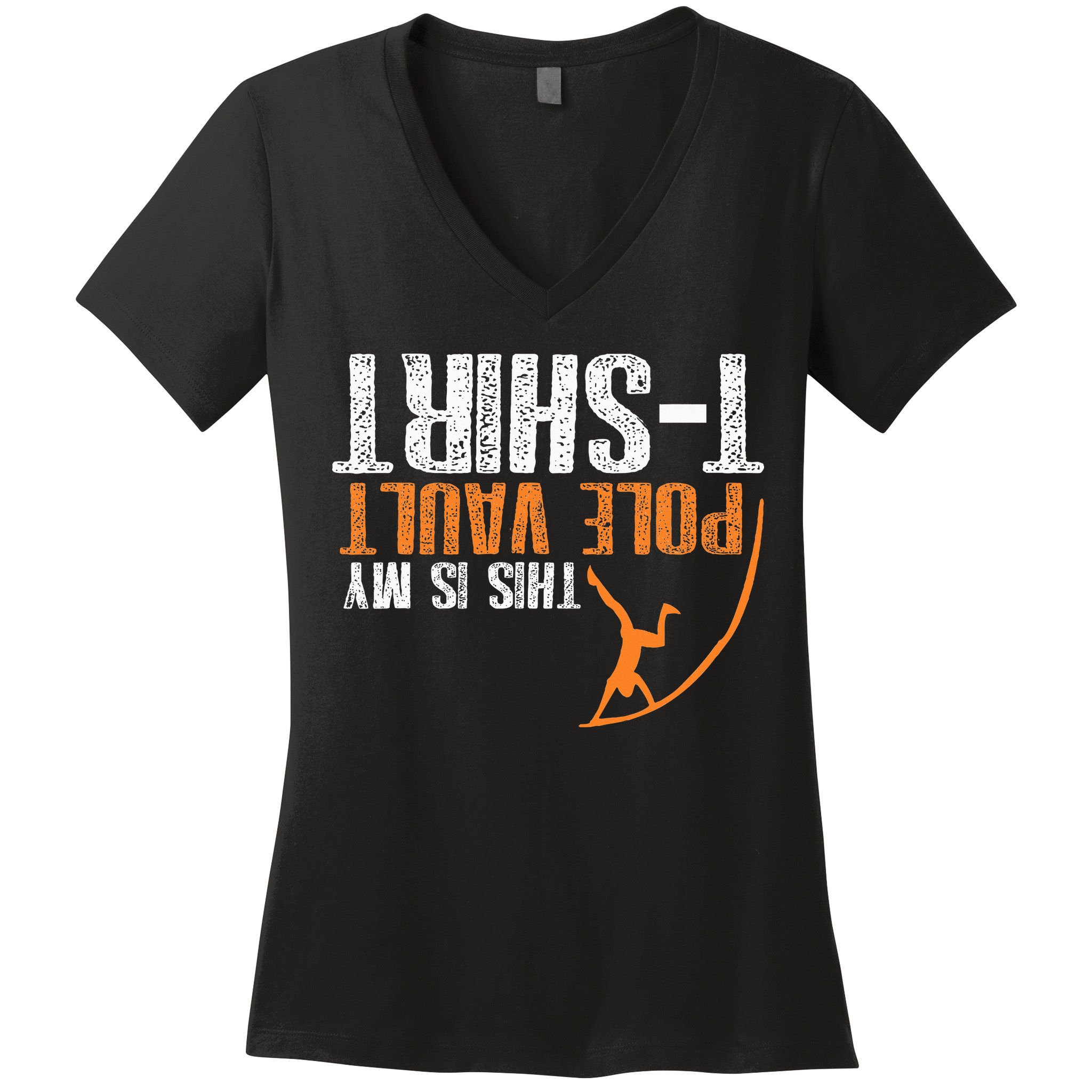 Pole Vaulting This Is My Pole Vault Women's V-Neck T-Shirt