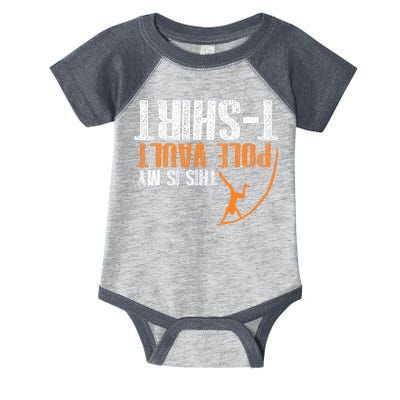 Pole Vaulting This Is My Pole Vault Infant Baby Jersey Bodysuit
