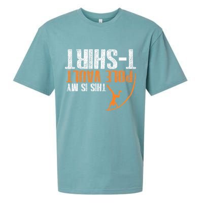Pole Vaulting This Is My Pole Vault Sueded Cloud Jersey T-Shirt