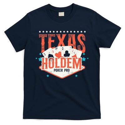 Poker Vintage Texas Holdem Poker Pro T-Shirt