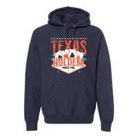 Poker Vintage Texas Holdem Poker Pro Premium Hoodie