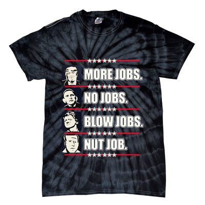 Presidents Vote Trump Anti Biden Obama Clinton Funny Choice Tie-Dye T-Shirt