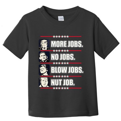 Presidents Vote Trump Anti Biden Obama Clinton Funny Choice Toddler T-Shirt