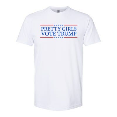 Pretty Vote Trump Great Gift Softstyle CVC T-Shirt