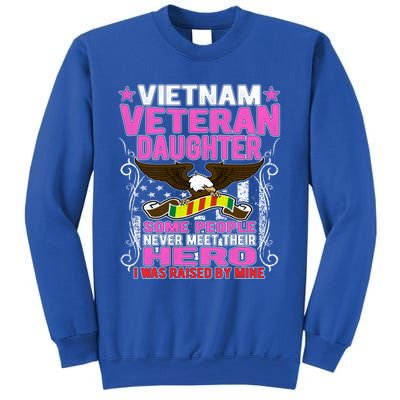 Proud Vietnam Veteran Daughter Gift I Was Raised By Mine Gift Sweatshirt