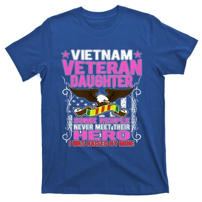 Proud Vietnam Veteran Daughter Gift I Was Raised By Mine Gift T-Shirt