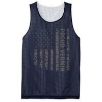 Proud Vermin Vote Blue 2024 Anti Trump Mesh Reversible Basketball Jersey Tank