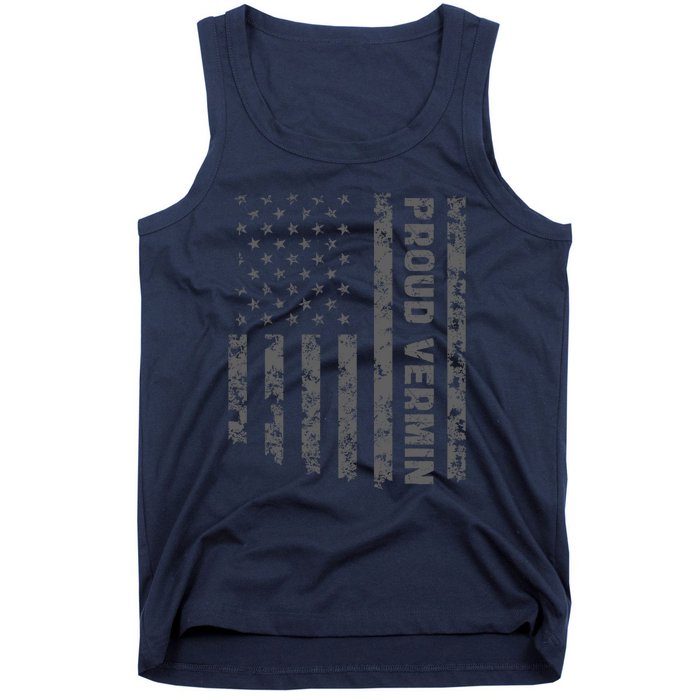 Proud Vermin Vote Blue 2024 Anti Trump Tank Top