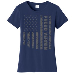 Proud Vermin Vote Blue 2024 Anti Trump Women's T-Shirt