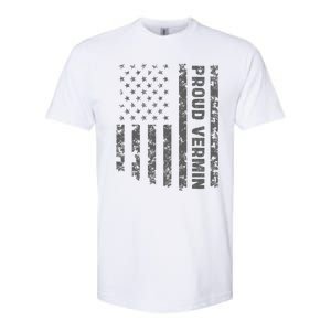 Proud Vermin Vote Blue 2024 Anti Trump Softstyle CVC T-Shirt