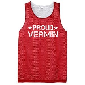 Proud Vermin Vote Blue 2024 Anti Trump Mesh Reversible Basketball Jersey Tank