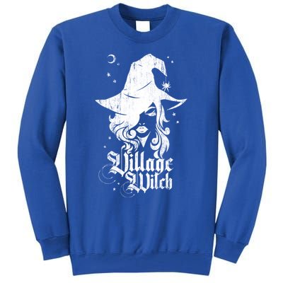 Pagan Vintage Village Witch Cool Gift Tall Sweatshirt