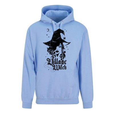 Pagan Vintage Village Witch Cool Gift Unisex Surf Hoodie