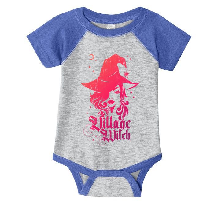 Pagan Vintage Village Witch Meaningful Gift Infant Baby Jersey Bodysuit