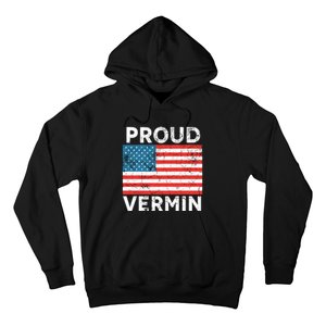 Proud Vermin Vote Blue 2024 Anti Trump Hoodie