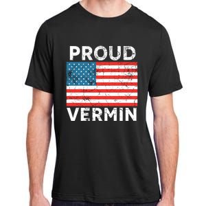 Proud Vermin Vote Blue 2024 Anti Trump Adult ChromaSoft Performance T-Shirt