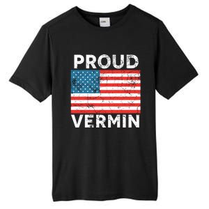 Proud Vermin Vote Blue 2024 Anti Trump Tall Fusion ChromaSoft Performance T-Shirt