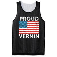 Proud Vermin Vote Blue 2024 Anti Trump Mesh Reversible Basketball Jersey Tank