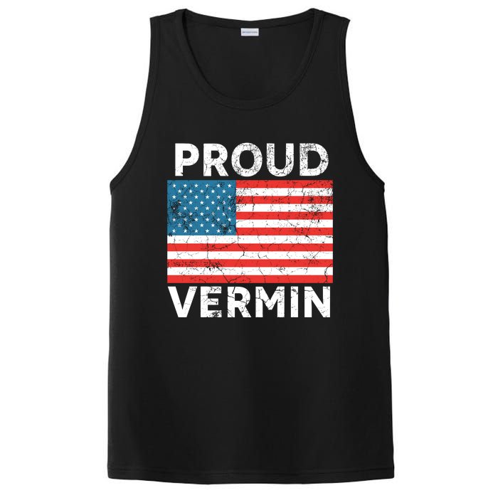 Proud Vermin Vote Blue 2024 Anti Trump PosiCharge Competitor Tank