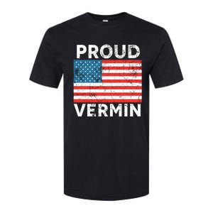 Proud Vermin Vote Blue 2024 Anti Trump Softstyle CVC T-Shirt