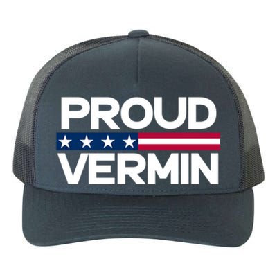 Proud Vermin Vote Blue 2024 Anti Trump Yupoong Adult 5-Panel Trucker Hat