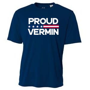 Proud Vermin Vote Blue 2024 Anti Trump Cooling Performance Crew T-Shirt