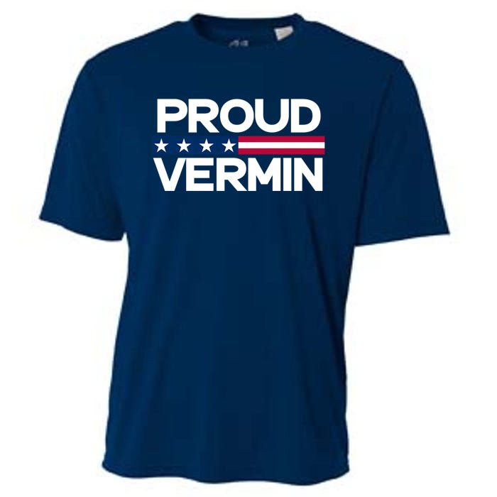 Proud Vermin Vote Blue 2024 Anti Trump Cooling Performance Crew T-Shirt