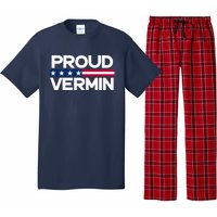 Proud Vermin Vote Blue 2024 Anti Trump Pajama Set