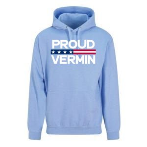 Proud Vermin Vote Blue 2024 Anti Trump Unisex Surf Hoodie