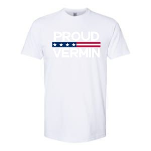 Proud Vermin Vote Blue 2024 Anti Trump Softstyle CVC T-Shirt