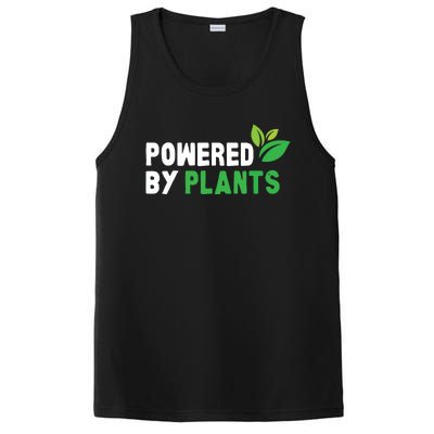 Plant Vegan Vegitarian Meal Health Diet Chef Men Womens PosiCharge Competitor Tank