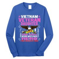 Proud Vietnam Veteran Daughter Gift Cool Gift I Was Raised By Mine Gift Long Sleeve Shirt